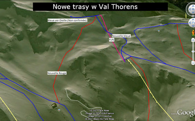 Nowe trasy w Val Thorens