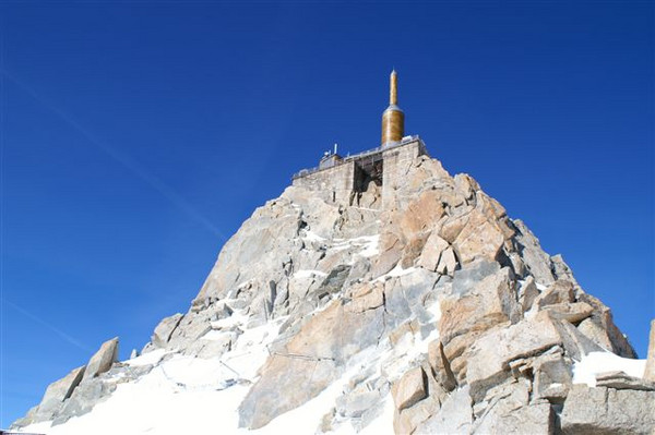 Szczyt Aiguille du Midi Szczyt Aiguille du Midi