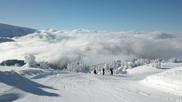 Francja- Chamrousse- trasa i widoki Francja- Chamrousse- trasa i widoki
