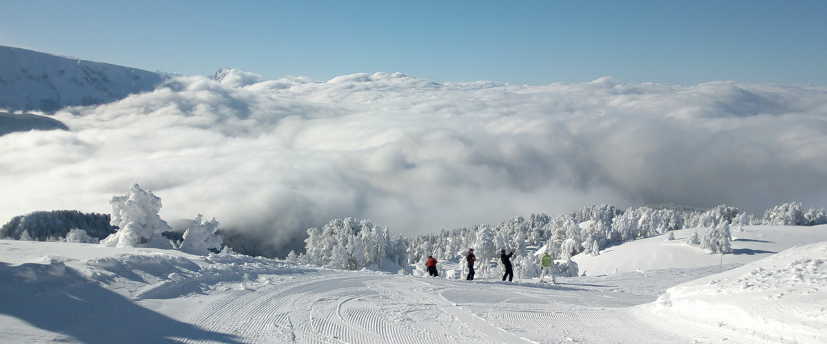 Francja- Chamrousse- trasa i widoki Francja- Chamrousse- trasa i widoki